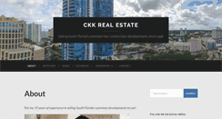 Desktop Screenshot of ckkrealestate.com